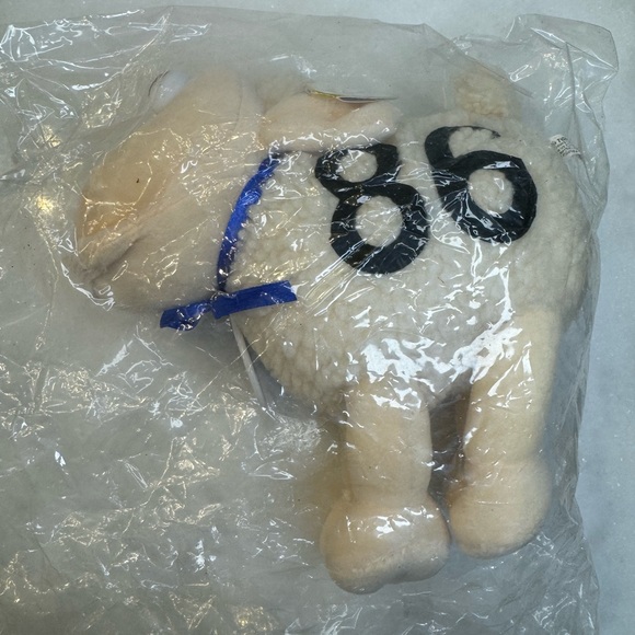 SERTA Wool Counting Sheep Plush #86 Brown Eyes Lamb Curto Toy - Picture 2 of 9